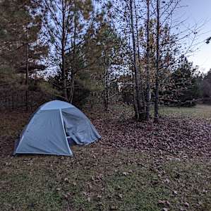 Our camp site