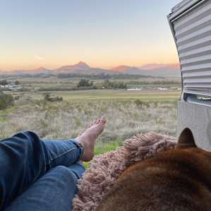 Excellent view from our van! Perfect place to relax.