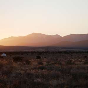 Sunrise from Mike's campground