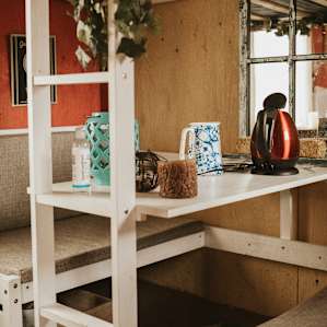 Cozy Cabin & Porch with LQ Trailer