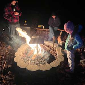 Camp fire