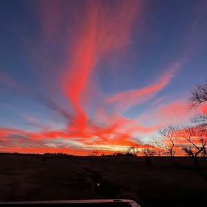 Sunsets and night sky are stunning.