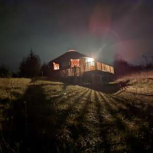 Yurt Glamping on the Goat Farm