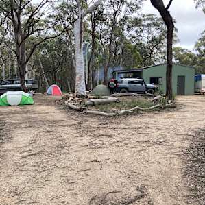 Ghost Gums at Bungonia Bush Camp