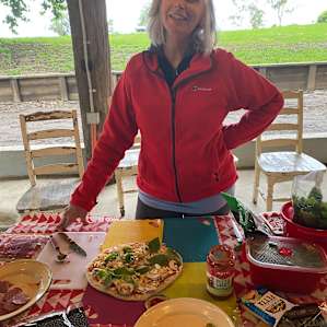 Pizza night on the Hawkesbury