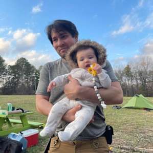Visit from sisters baby. Baby was taken home and did not camp.