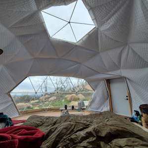 Baby Oaks Geodesic Dome Glamping