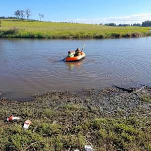 Fun on the calm water