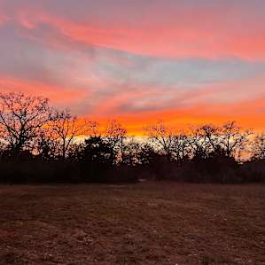 Sunsets were amazing and stars galore at night!