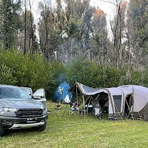 Whether your camp setup is big or small, there’s plenty of room for you at paddock #2