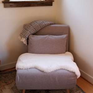 Convertible sleep chair perfect for my very tall 12 year old.