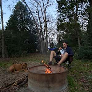 Tent Camping under the Stars