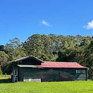 Cabin in middle of National Park