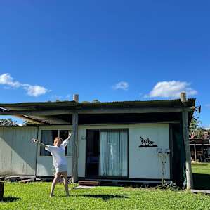 Cabin in middle of National Park