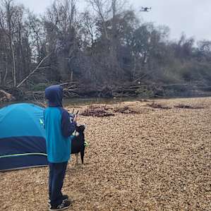 Awsome place to fly my sons drone:)