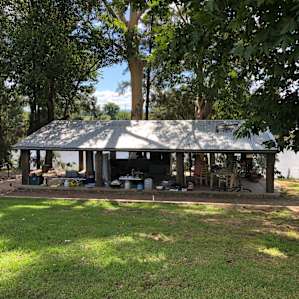 The shared living space - shelter from rain or sun