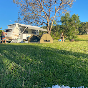 Campsite was so private and beautifully set up