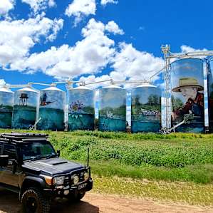 Silos at Yelarbon