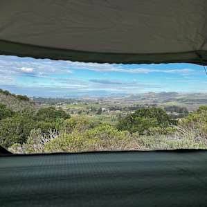 Mountainous Ocean View Campsite
