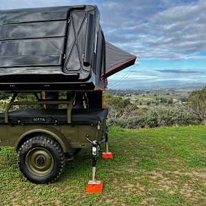 Mountainous Ocean View Campsite