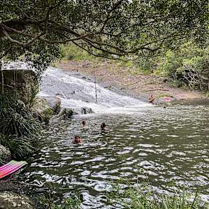 One of the swimming spots, perfect on a hot day!