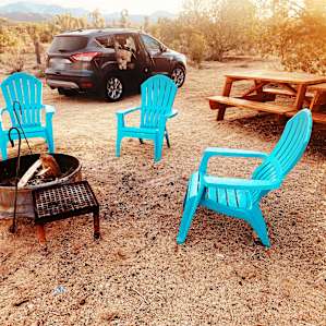 Fire Ring and Tables