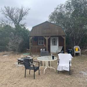 Mini Rustic Cabin and Camping