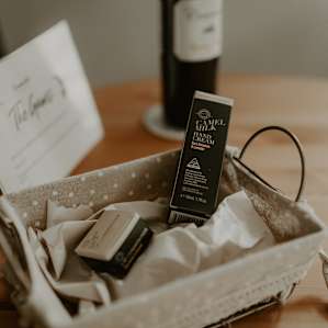 Complementary welcome pack - camel milk beauty products