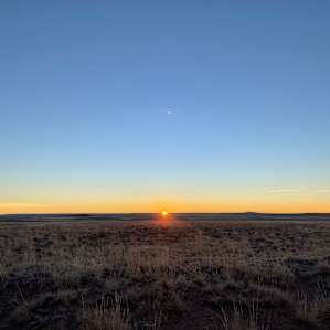 Sunrise over the PFNP