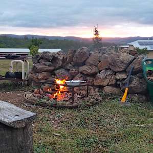 Ripper camp fire