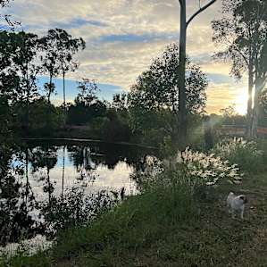 Gorgeous view from our tent