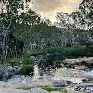 Nearby at Gooram falls (5 mins drive away)