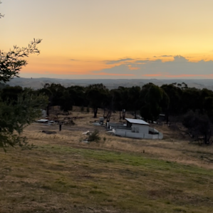 The view from the campsite