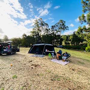 our camp setup