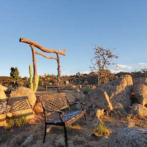 Gorgeous sitting area to enjoy amazing sunset/sunrise