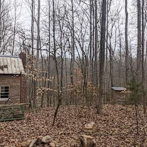 Location of outhouse