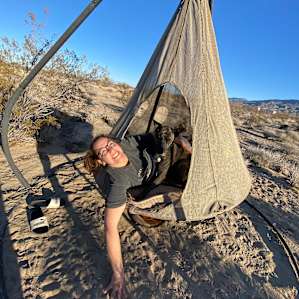 Just swinging around