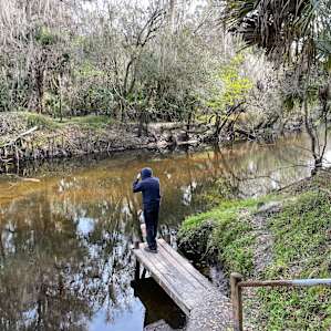River along the camp