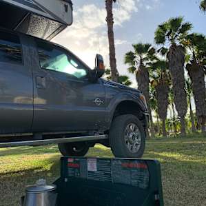 Vineyard and Palm studded RV sites