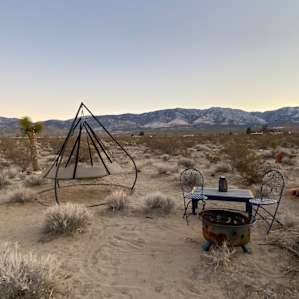 Off-Grid Shaded Desert Oasis