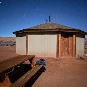Navajo hogan (Earth home)