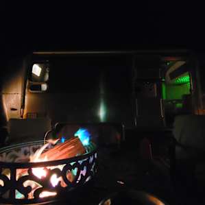 Awesome comfy firepit