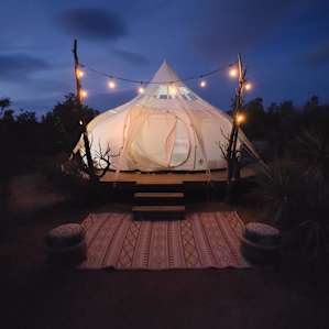 Stargazing Mountain Views Boho Yurt