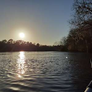 Sunset on Suwannee