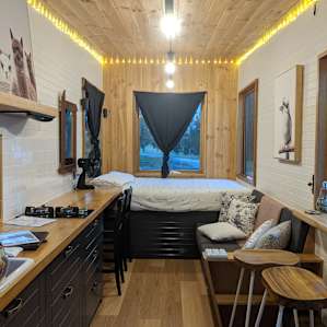 Hill Top Tiny River House