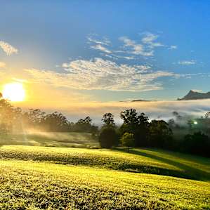 The back paddock sunrise.
