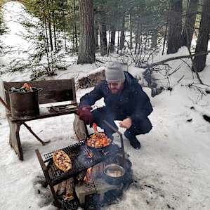 Cooking over an open flame, makes every meal taste so much more delicious.