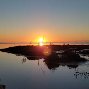It is amazing to watch the sun just pop up in no time.you can watch it move!!