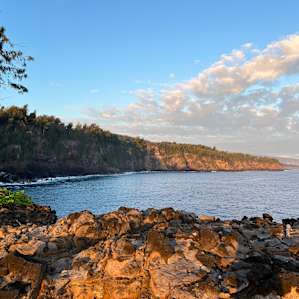 Full view of both the sunrise and sunset up and down the coast