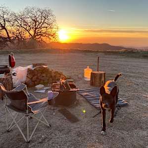 Camping with Mountain Views